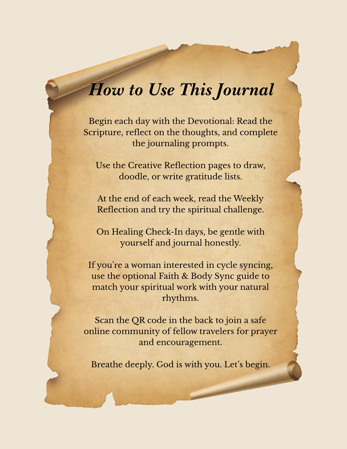 Rooted & Radiant: Transformational Faith Journal & Devotional